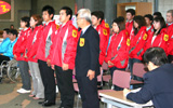 熊本県選手団