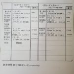 タイムスケジュール